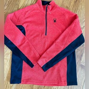 Spyder Half-zip fleece lined sweatshirt. Men’s size large. Never worn!